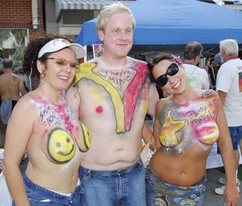 Body Painting 2007 photo - Duval Street, Key West